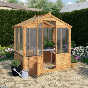 Mercia 4x6 Greenhouse with Flap vent