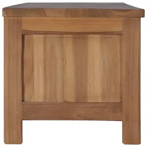 Berkfield TV Cabinet 150x30x30 cm Solid Teak Wood