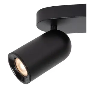 Lucide Punch Classic Ceiling Spotlight Bar - 4xGU10 - Black