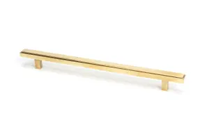 From The Anvil Aged Brass Scully Pull Handle - Large