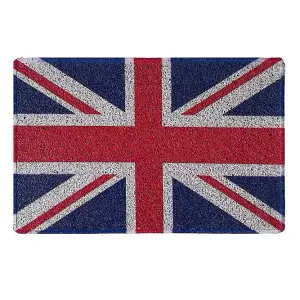 Nicoman Spaghetti Union Jack Flag  Door Mat 60 x 40cm - England