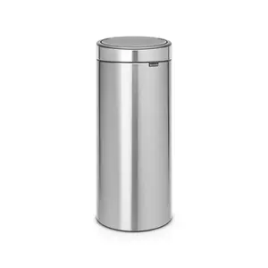 Brabantia 30 Litre Touch Bin Matt Steel