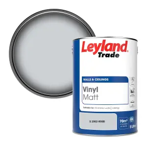 Leyland Trade Vinyl Matt Walls & Ceilings Emulsion Paint (S 2002-R50B) 5L