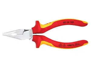 Knipex Knipex 0826145SB Needle-Nose Combination Pliers VDE 1000V 145mm 0826145SB