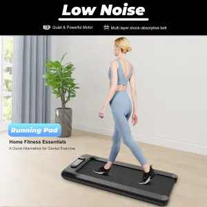 Walking Pad, Under Desk Treadmill with App and Remote Control LED Display for Home&Office