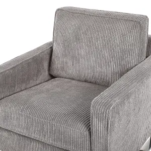 Armchair VIND Corduroy Light Grey