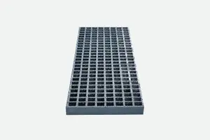 GRP  Waffle Boards 996 x 310 x 38mm Sq Grip Top - Grey (Sold in Pairs)