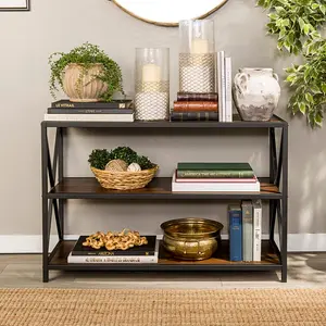 Bremer Bookcase Dark Walnut