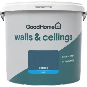 GoodHome Walls & ceilings Antibes Matt Emulsion paint, 5L