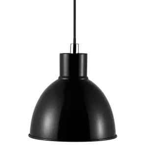 Nordlux Pop Indoor Living Dining Pendant Ceiling Light in Black (Diam) 21.5cm