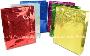 Bulk Buy Wholesale 4pcs Assorted Colours Holographic Gifts Large Size Christmas Birthday Present