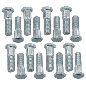 Pack of 16 3/8" UNF Wheel Studs Stud For 4" PCD Trailer Suspension Hubs Hub