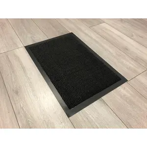 Aarib Door Mat Charcoal / Rectangle 80cm x 140cm