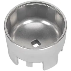 87mm Oil Filter Cap Wrench - 16 Flutes - 1/2" Sq Drive - Aluminium Alloy