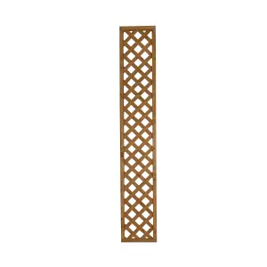 Forest Garden Diamond European softwood Trellis panel (W)32cm x (H)183cm