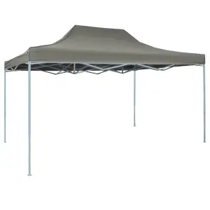 Berkfield Foldable Tent Pop-Up 3x4.5 m Anthracite