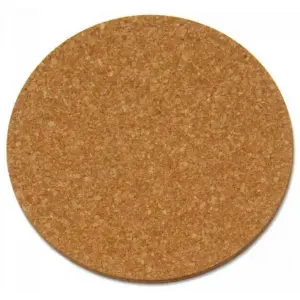 Nicoline Round Cork Placemats (Pack Of 4) Brown (One Size)