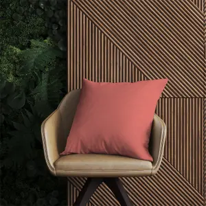 Coral Pink Outdoor Cushion 45cm x 45cm