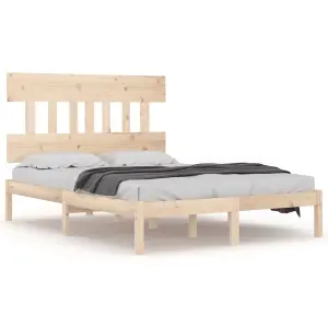 Berkfield Bed Frame Solid Wood 180x200 cm 6FT Super King