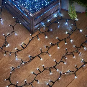 14.3m Outdoor Christmas Tree Fairy Lights, 480 White Leds Fairy Lights Outdoor