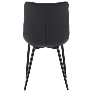 Vassar Upholstered chair (Set of 2) Black