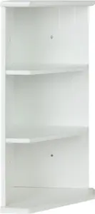 Argos Home Tongue & Groove Corner Shelves - White