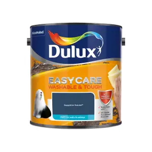 Dulux Easycare Washable & Tough Sapphire salute Matt Wall & ceiling Emulsion paint, 2.5L