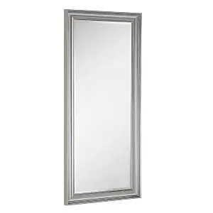 Yearn Scooped Silvery Champagne Full Length Mirror 170x79cm