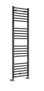 Aquarius Graph High Heat Output Straight 1600 x 500mm Anthracite Towel Radiator AQGR0156