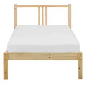 Wooden EU Single Size Bed Light VANNES