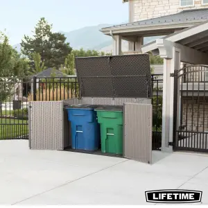 Lifetime 6 Ft. x 3.5 Ft. Horizontal Storage Shed (2124 cubic liters)