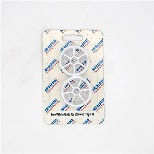 McAlpine CARD-33 Two White Grids For Shower Traps - STWGR-WH x 2