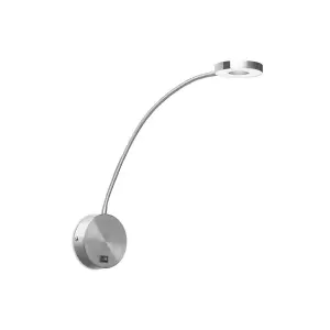 Luminosa Llit LED Wall Reading Lights Satin Nickel 3.3W 4000K 133lm