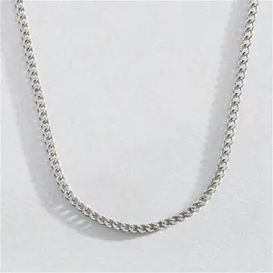 Revere Stainless Steel Box Curb Chain Necklace