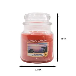 Yankee Candle Medium Jar Candle - Cliffside Sunrise