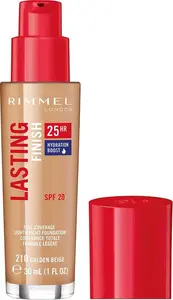 Old Product & Packaging - Rimmel Lasting Finish 25 Hour Foundation Golden Beige