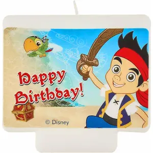 Jake And The Never Land Pirates Yo Ho Happy Birthday Candle Multicoloured (One Size)