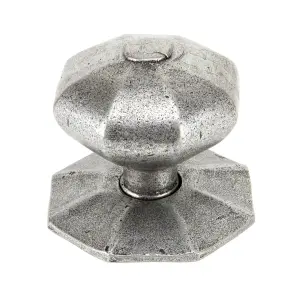 From The Anvil Pewter Octagonal Centre Door Knob