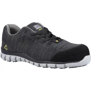 Safety Jogger Morris S1P black composite toe/midsole recycled safety work trainer