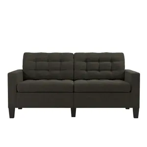 Bowie 2 seater sofa in grey fabric