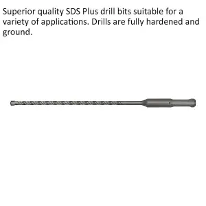 High-Performance 5.5 x 210mm SDS Plus Drill Bit for Smooth and Efficient Drilling