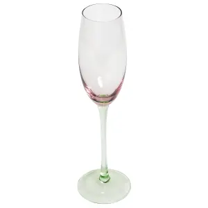 Set of 4 Champagne Flutes DIOPSIDE Pink