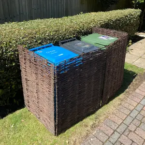 Willow Wheelie Bin Screen Metal Frame (Triple)