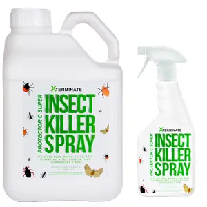 Xterminate Insect Killer Spray Kit 1 x 5L and 1 x 1L spray