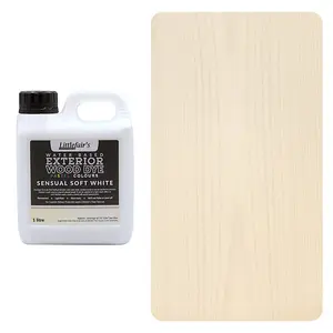 Littlefair's - Outdoor Wood Stain - Soft White - 1 LTR