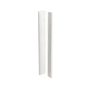 Kitchen Kit Corner Post 720mm J-Pull - Ultra Matt White