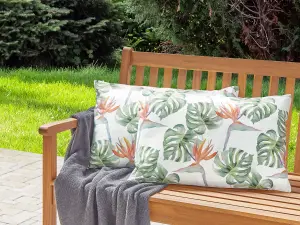 Set of 2 Outdoor Cushions TORRAZZO White