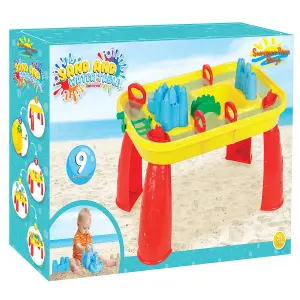 Sand & Water Table Outdoor Play Garden Activity Table by Laeto Summertime Days - INCLUDES FREEE DELIVERY