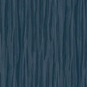 Galerie Opulence Navy Blue Pleated Texture Embossed Wallpaper