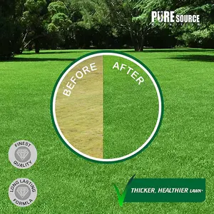 Iron Sulphate 2kg / 2000g Makes Grass Greener, Hardens Turf and Prevents Lawn Disease Makes upto 2000L & Covers upto 2000m2 by PSN